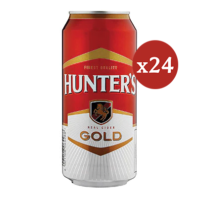 Hunter Gold beer Can - Liberty African shop